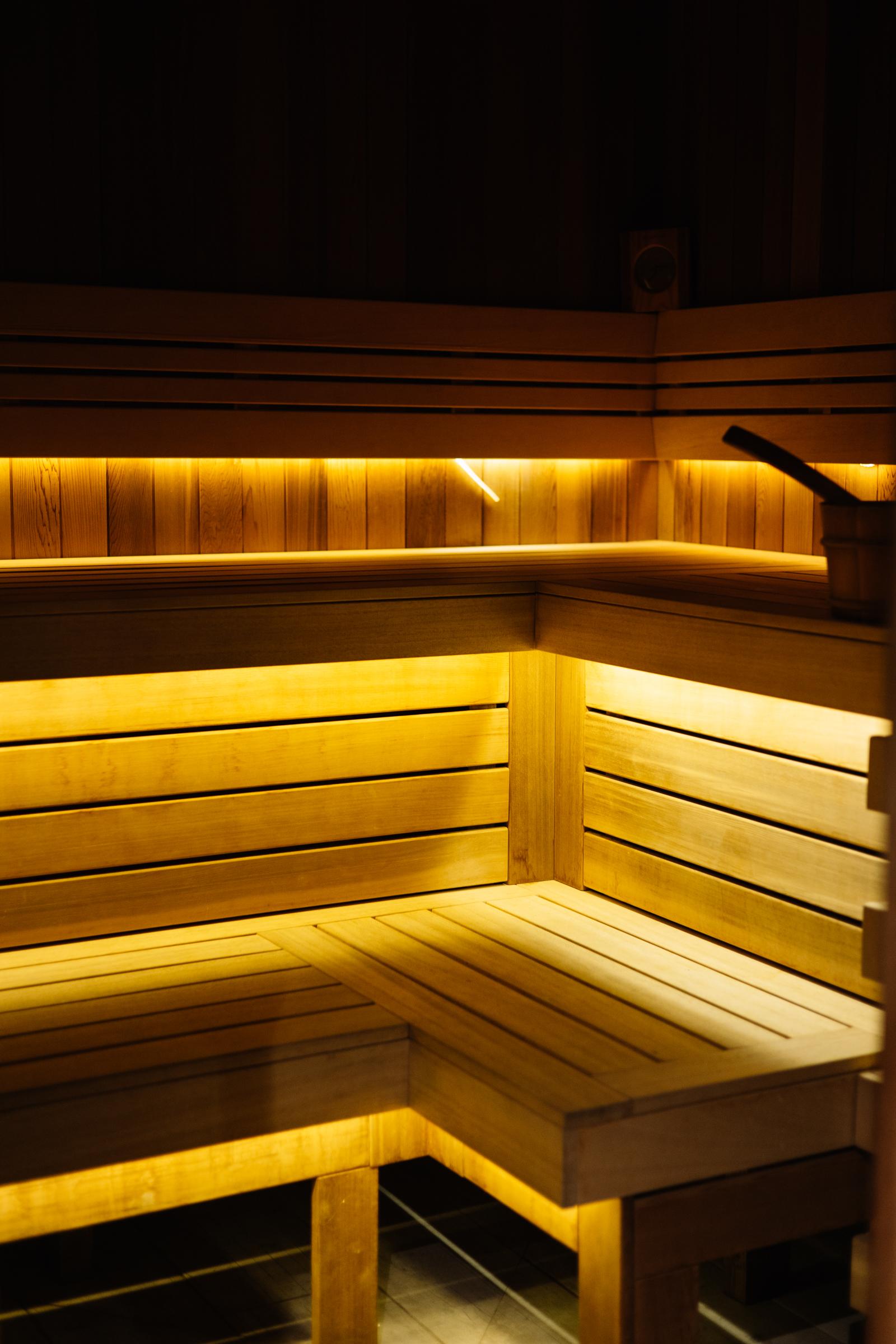 Сауна, соляна кімната та хамам